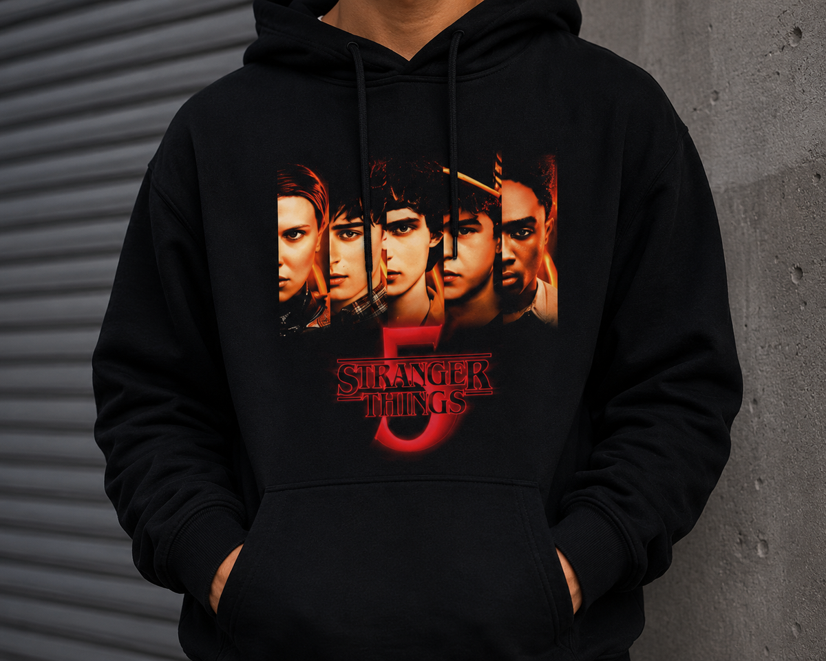 Poleron Estampado Stranger Things 5
