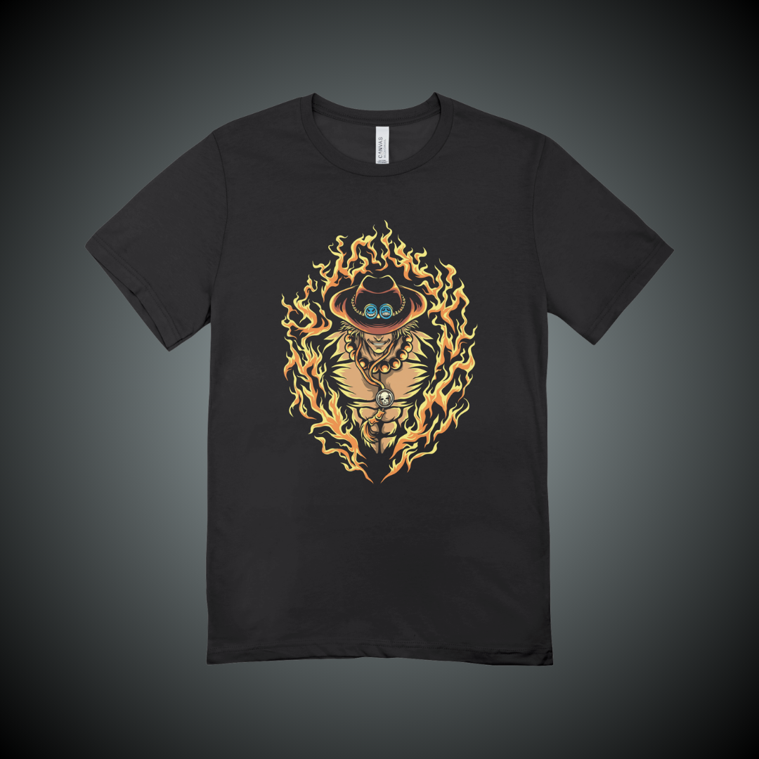 Polera One Piece – Portgas D. Ace