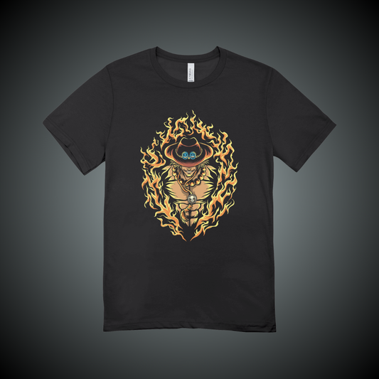 Polera One Piece – Portgas D. Ace